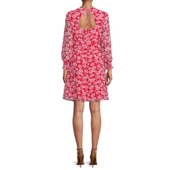 Julia Jordan Tie Back Floral Dress Sz 12 New - Picture 2 of 9